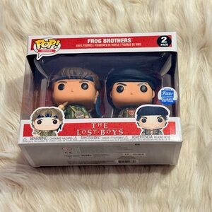 Funko Pop The Lost Boys Frog Brothers 2 pack exclusive